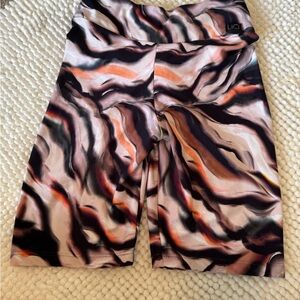 Lici Tiger Print Biker Shorts